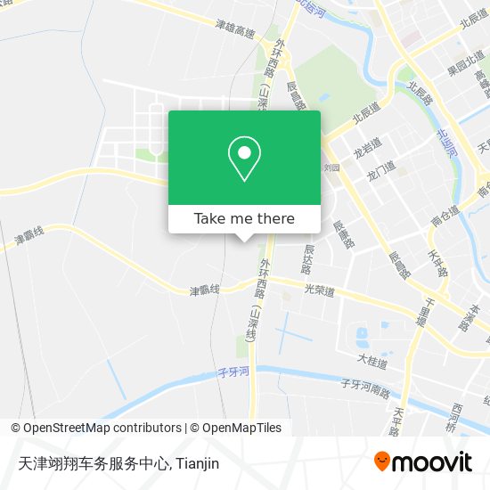 天津翊翔车务服务中心 map