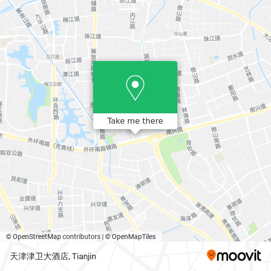 天津津卫大酒店 map