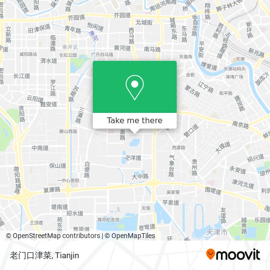老门口津菜 map
