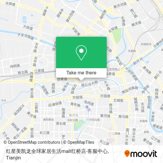 红星美凯龙全球家居生活mall红桥店-客服中心 map