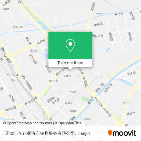 天津市车行家汽车销售服务有限公司 map
