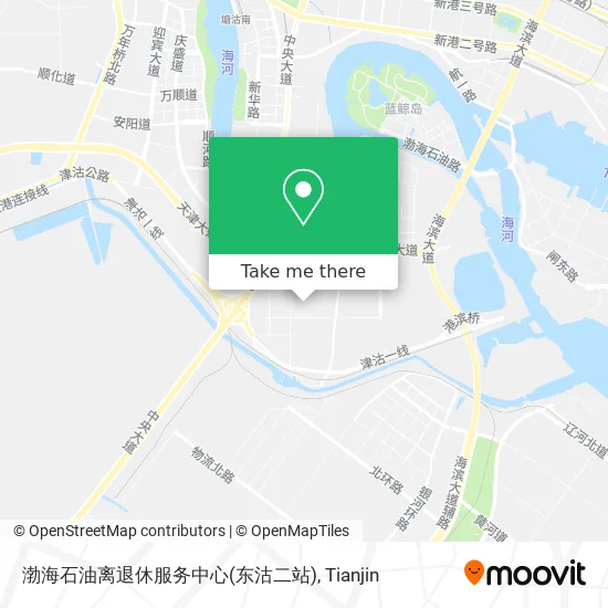 渤海石油离退休服务中心(东沽二站) map