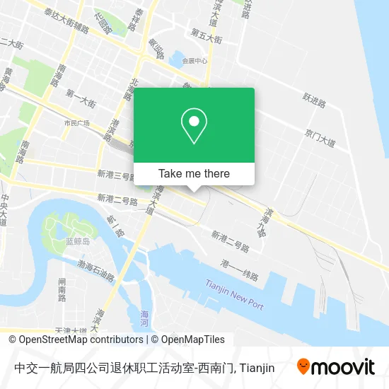 中交一航局四公司退休职工活动室-西南门 map