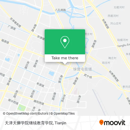 天津天狮学院继续教育学院 map