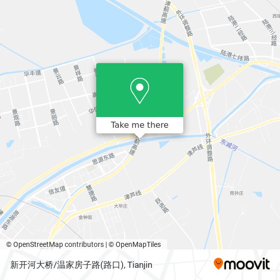 新开河大桥/温家房子路(路口) map