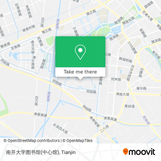 南开大学图书馆(中心馆) map