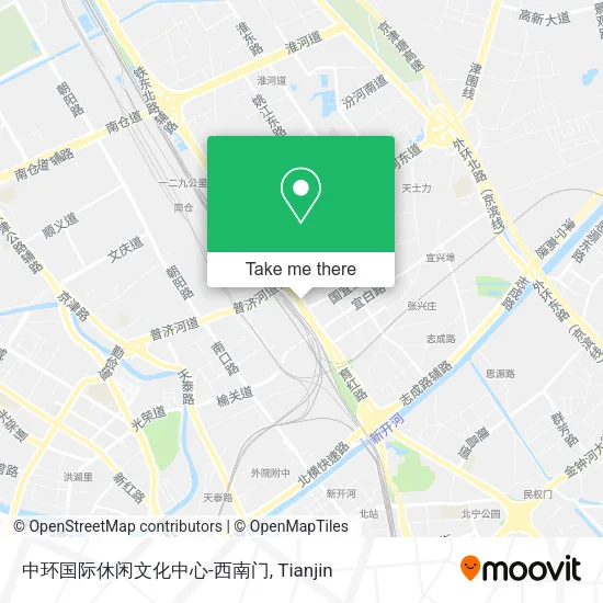 中环国际休闲文化中心-西南门 map