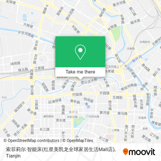 索菲莉尔·智能床(红星美凯龙全球家居生活Mall店) map