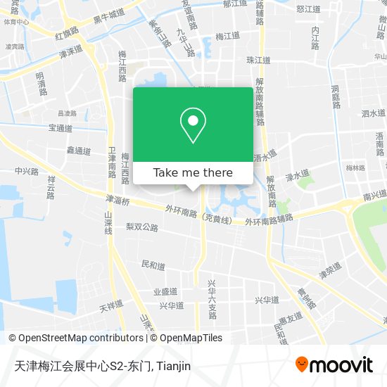 天津梅江会展中心S2-东门 map