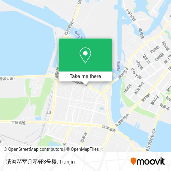 滨海琴墅月琴轩3号楼 map