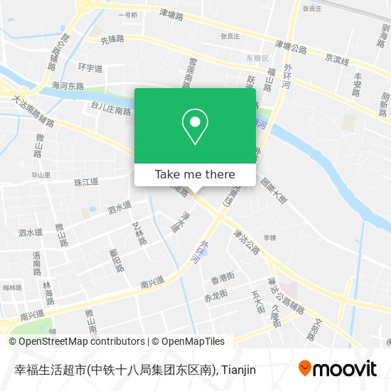 幸福生活超市(中铁十八局集团东区南) map