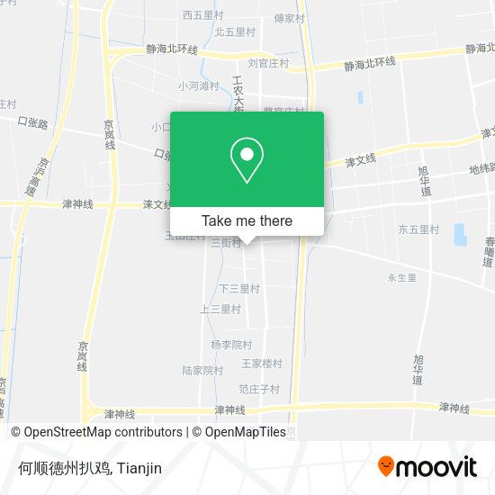 何顺德州扒鸡 map