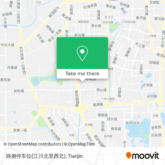 路侧停车位(江川北里西北) map