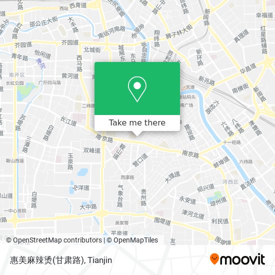惠美麻辣烫(甘肃路) map