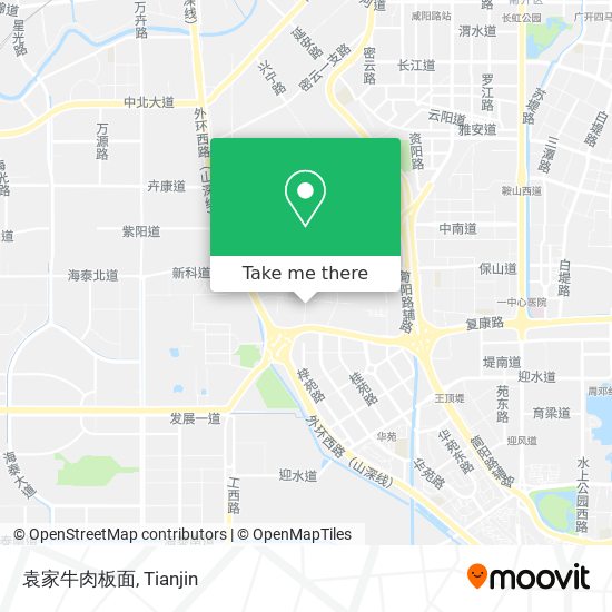 袁家牛肉板面 map