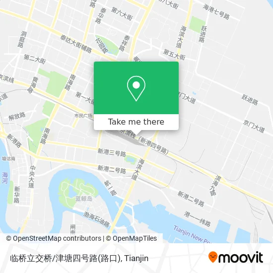 临桥立交桥/津塘四号路(路口) map