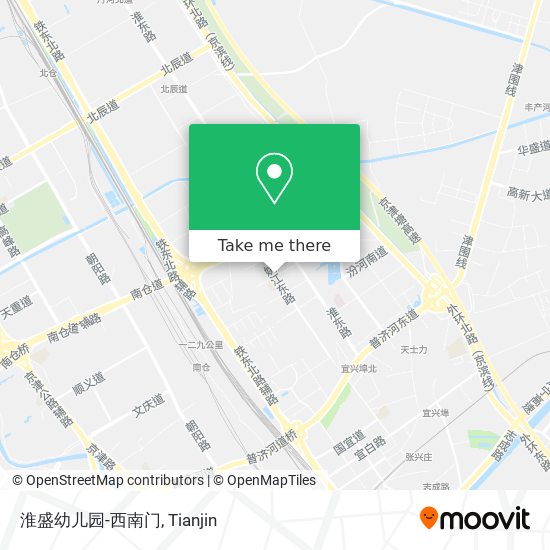 淮盛幼儿园-西南门 map