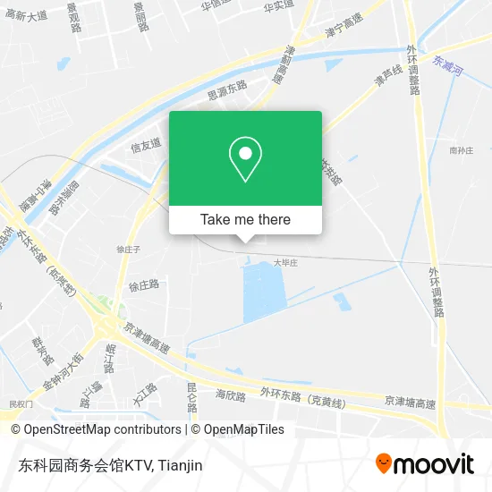 东科园商务会馆KTV map