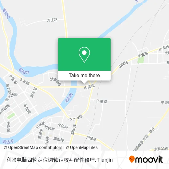 利强电脑四轮定位调轴距校斗配件修理 map