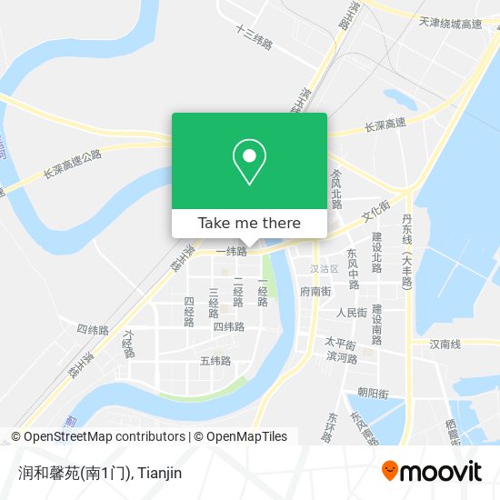 润和馨苑(南1门) map