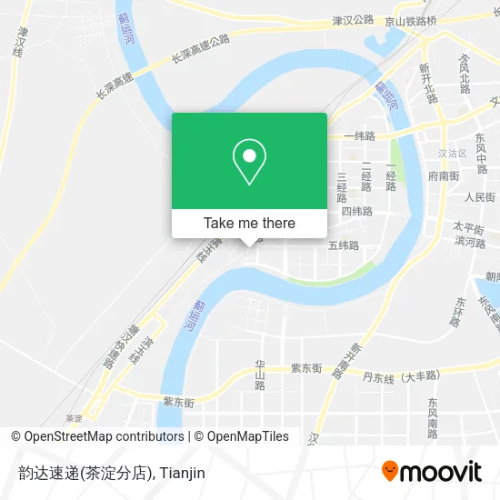 韵达速递(茶淀分店) map