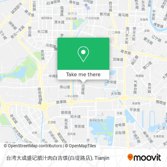台湾大成盛记腊汁肉白吉馍(白堤路店) map