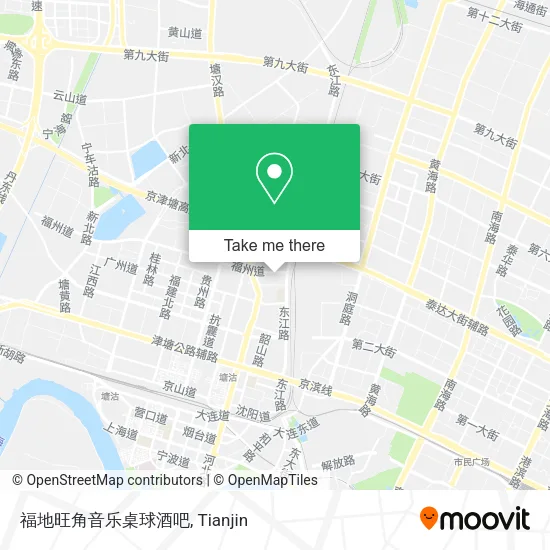 福地旺角音乐桌球酒吧 map
