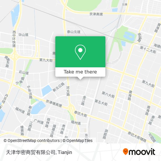 天津华密商贸有限公司 map