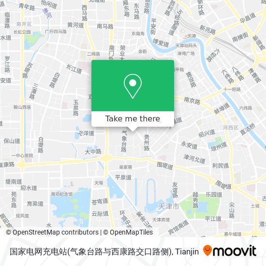 国家电网充电站(气象台路与西康路交口路侧) map