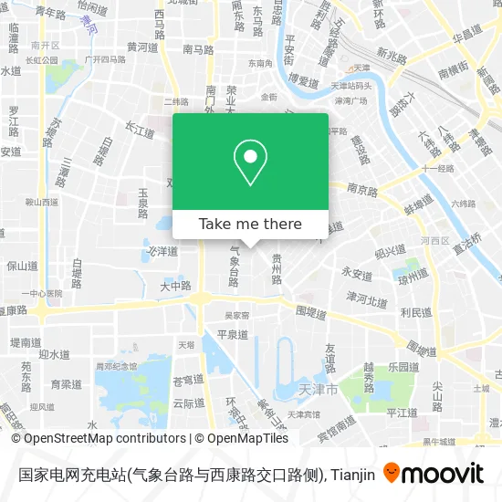 国家电网充电站(气象台路与西康路交口路侧) map