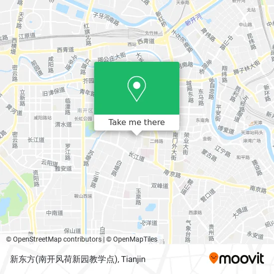 新东方(南开风荷新园教学点) map