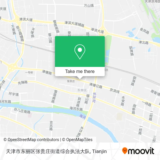 天津市东丽区张贵庄街道综合执法大队 map