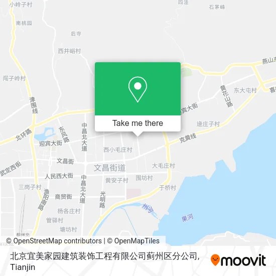北京宜美家园建筑装饰工程有限公司蓟州区分公司 map