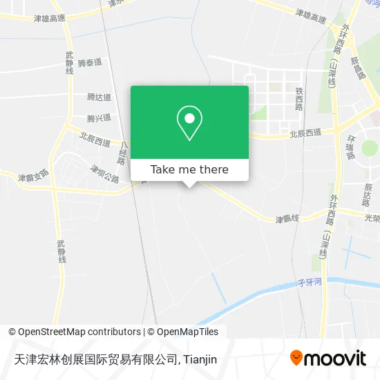 天津宏林创展国际贸易有限公司 map