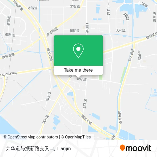 荣华道与振新路交叉口 map