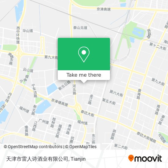 天津市雷人诗酒业有限公司 map