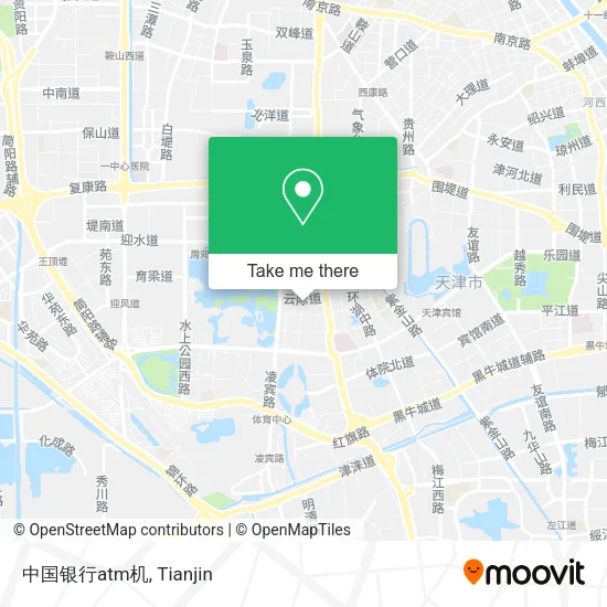 中国银行atm机 map