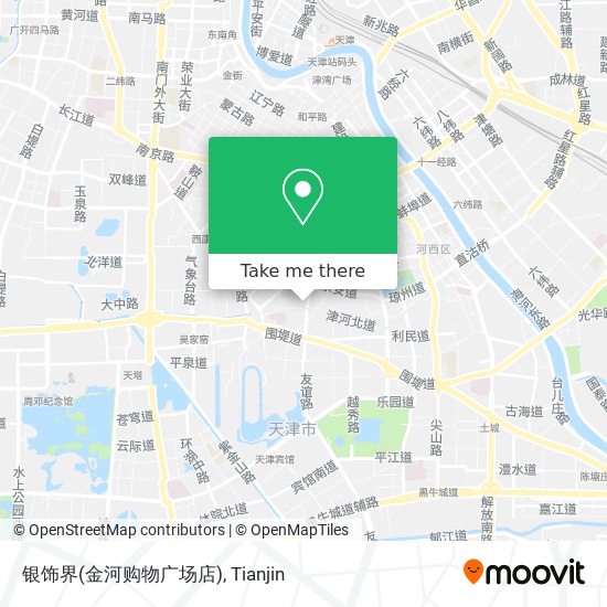 银饰界(金河购物广场店) map