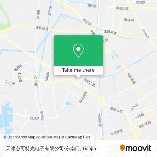 天津必可特光电子有限公司-东南门 map