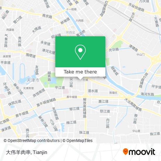 大伟羊肉串 map