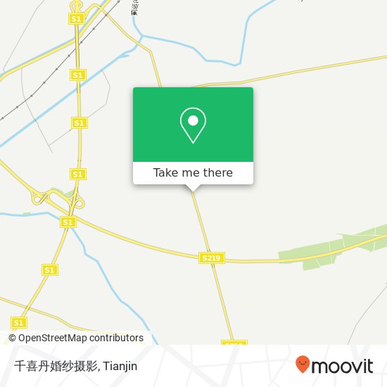千喜丹婚纱摄影 map