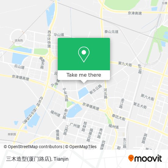 三木造型(厦门路店) map