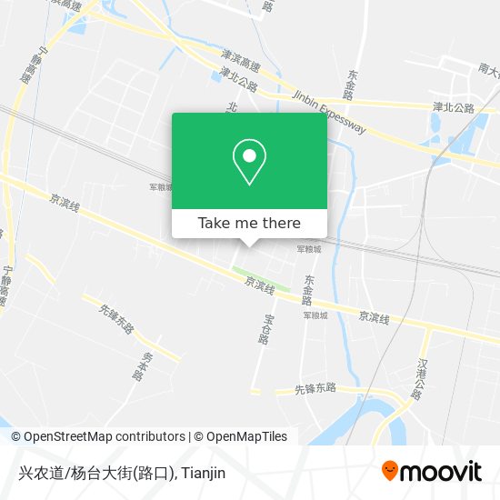 兴农道/杨台大街(路口) map