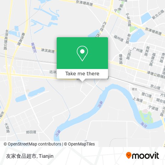 友家食品超市 map