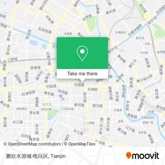 鹏欣水游城-电玩区 map