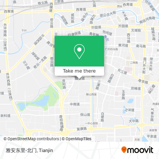 雅安东里-北门 map
