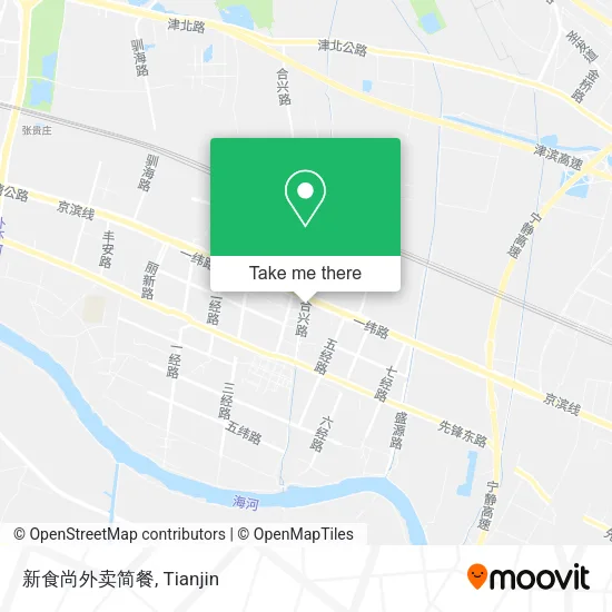 新食尚外卖简餐 map