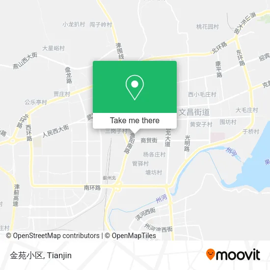 金苑小区 map