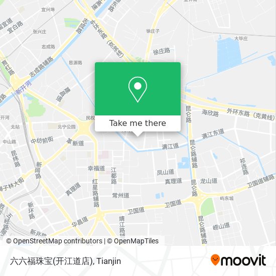 六六福珠宝(开江道店) map