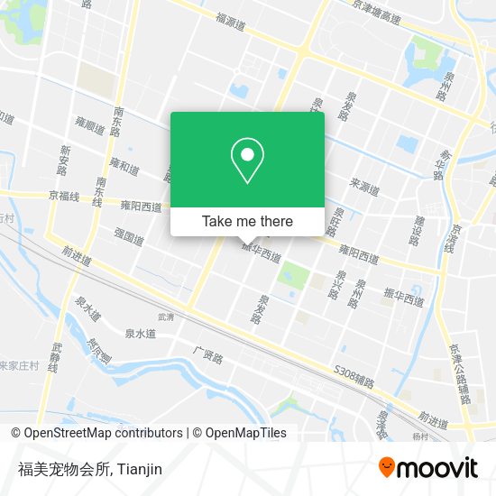 福美宠物会所 map